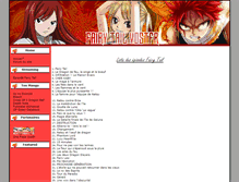 Tablet Screenshot of fairytailvostfr.com